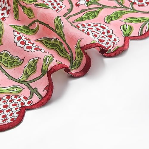 Hand Block Print Cloth Napkins (4 Count)