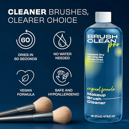 Original Vanilla Makeup Brush Cleaner (16 Fl Oz)