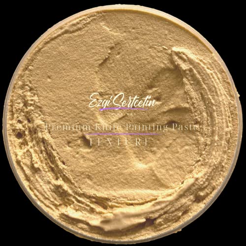 Premium Palette Knife Painting Paste Texture Paste 6oz Parmigiano