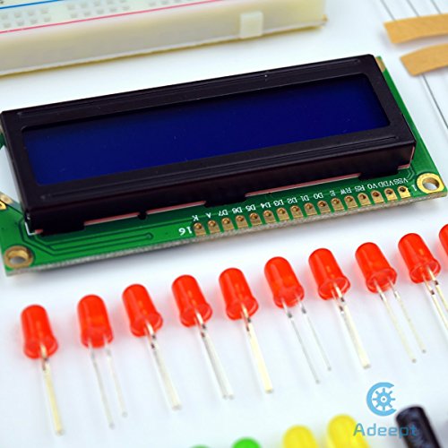Project 1602 LCD Starter Kit Compatible with Arduino UNO R3 Mega2560 Nano Servo Relay LCD1602 Beginner