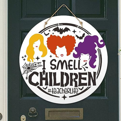 Halloween Stencils for Painting on Wood 12inch Round Halloween Stencil (9 Count)