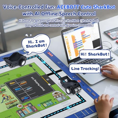 STEM Toys SharkBot Smart Car Kit Voice