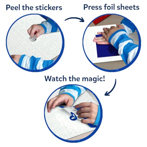 Foil Fun Letter & Number Stickers