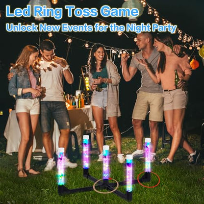 Outdoor Games Ring Toss Glow in Dark