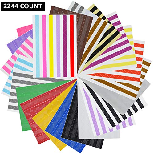 2244 Count 22 Colors Assorted