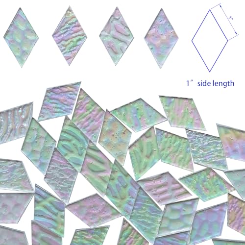 60 Pieces 1 Inch Each Side Diamond Shape (60 Count)