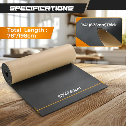 Sponge Neoprene with Adhesive 1 (6.5 Foot)