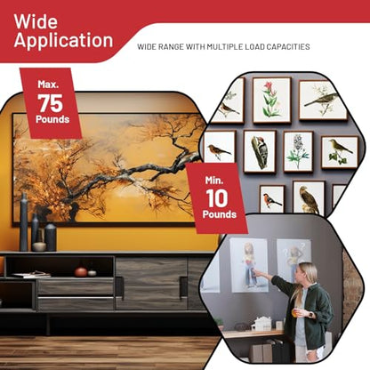 303 Piece Picture Hanging Assortment with Heavy Duty Hooks