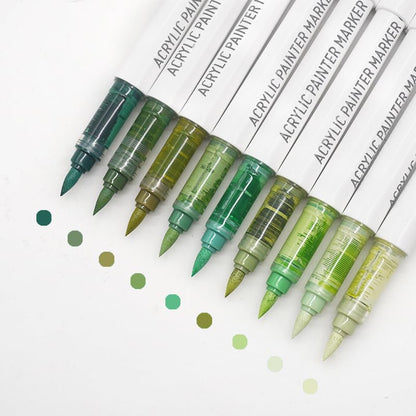 Water Based Acrylic Paint Markers (9 Count)