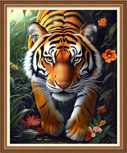 Cross Stitch Stamped Full Embroidery Kits DIY 11CT Cotton Thread Printed DIY Needlepoint Kits Craft Needlework Set Cross
