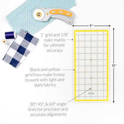 Quilting Rulers 6x12