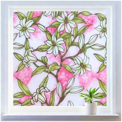 Stained Glass Window Privacy Film