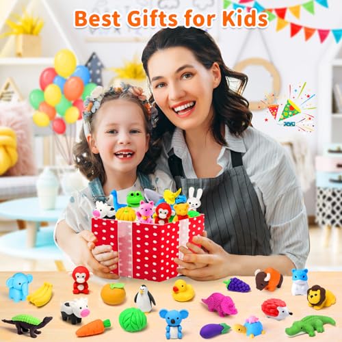 40 Cute Desk Pets for Classroom (40 Count)