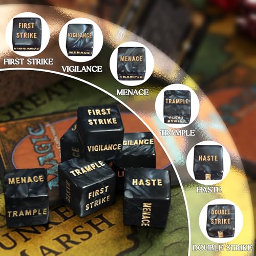 48 Piece Abikities Keyword MTG Dice Counters (48 Count)