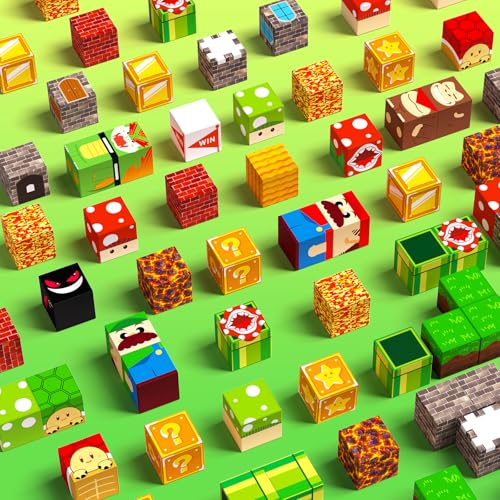 100PCS Magnetic Blocks (100 Count)