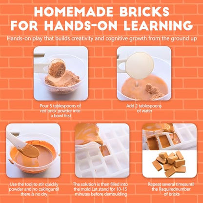 Brick and Mortar Construction Set