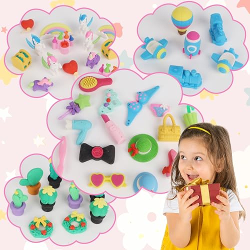 72 Pcs Erasers for Kids (72 Count)