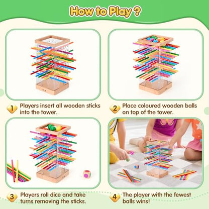 Montessori Wooden Board Games
