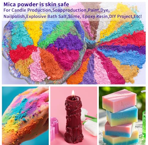 Mica Powder for Resin (17.637 Ounce)