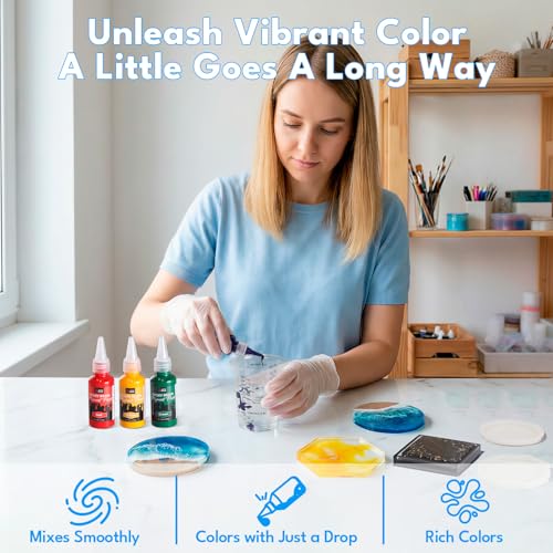 8 Color Resin Pigment Paste (8.48 Count)