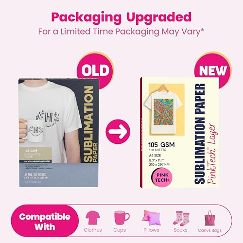 Hayes Sublimation Paper 105gsm A4 Size (150 Count)