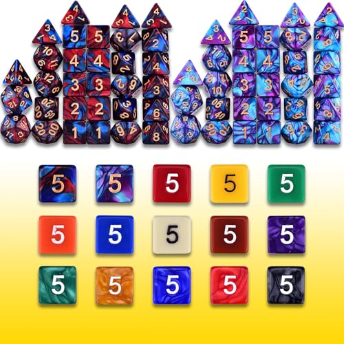 Extended Dice RPG Set (465 Count)