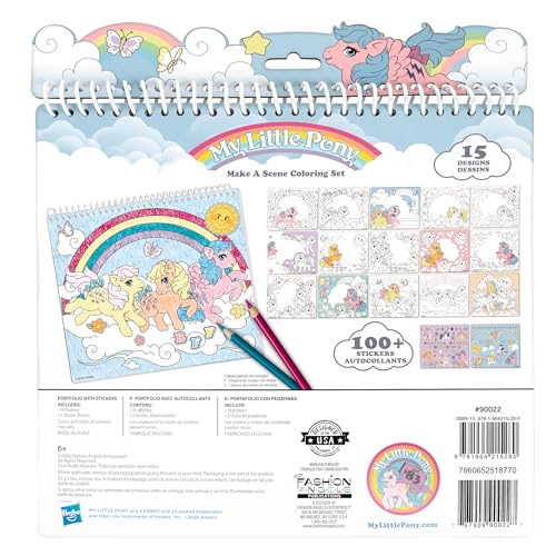 My Little Pony Pretty Pony Make a Scene Portfolio