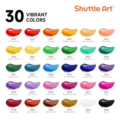 54 Pack Acrylic Paint Set
