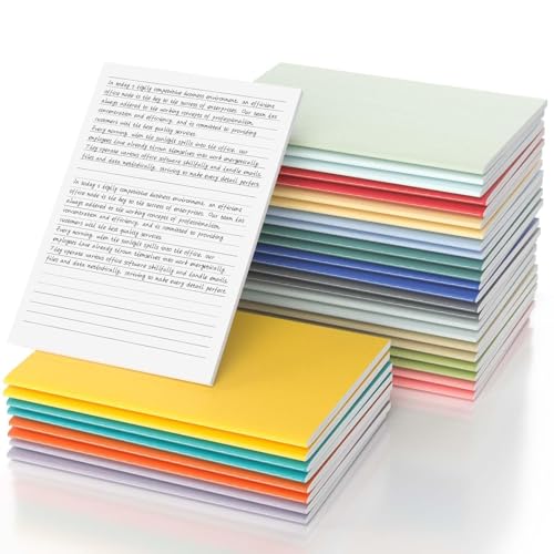 32 Pack Lined Notebook Journals Bulk (32 Count)