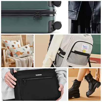 25Pcs Black Zipper Repair Kit Zippers Replacement 3# Zipper Pull Rescue Kit for Clothing Jackets Purses Luggage Backpacks (25 Count)