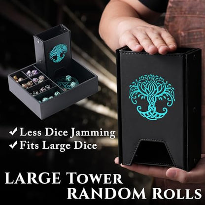 All-in-One Game Roamer - Dice Tray & Tower for DND and RPG