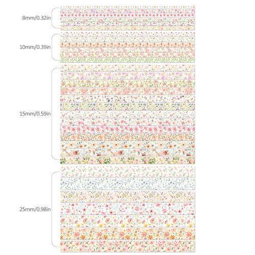 32 Rolls Washi Tape Set (32 Count)