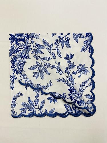 Hand Block Print Cloth Napkins (4 Count)