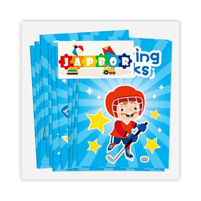 Ice Hockey Coloring Book (24 Count)