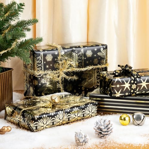 30 Inch Christmas Wrapping Paper Roll (100 Sq Ft)