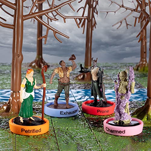 Flexible Condition Rings Status Effect Markers (120 Count)