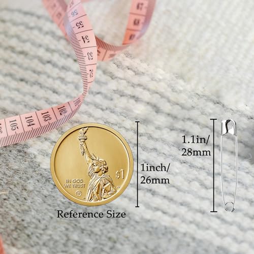 1000PCS Safety Pins (1000 Count)