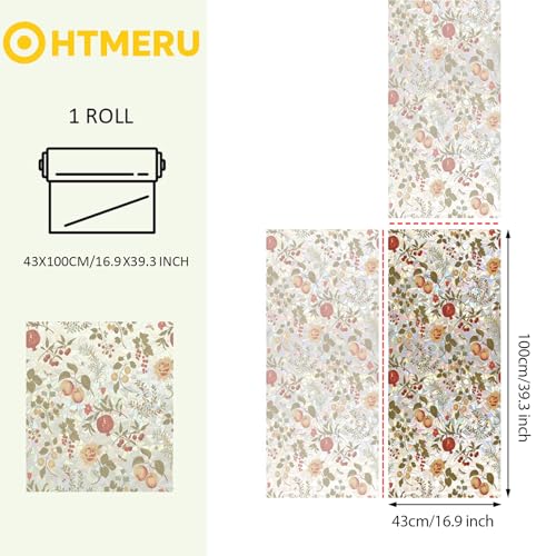 Rainbow 3D Window Stained Glass Privacy Film Decorative