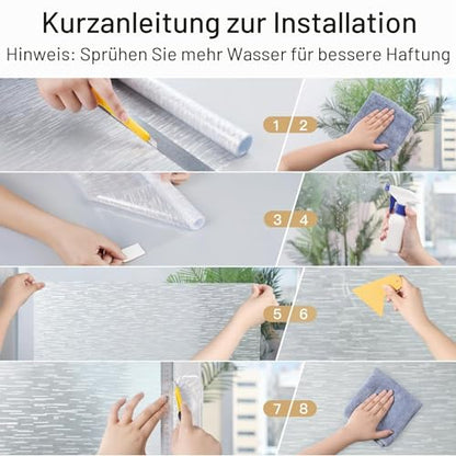 Window Privacy Film (19.3471 Sq Ft)