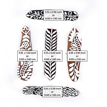 Pottery Printing Blocks (5 Count)