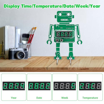 4 Digit DIY Digital Clock Kit