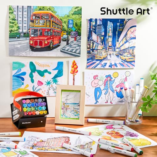 Brush Tip Alcohol Markers