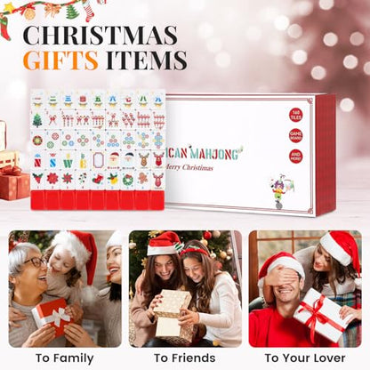 Christmas Mahjong Tiles