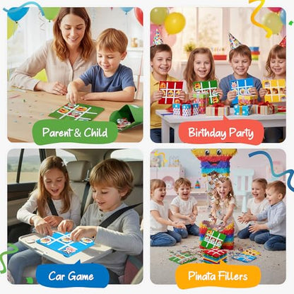 24 Pack Farm Tic Tac Toe Party Favors (24 Count)