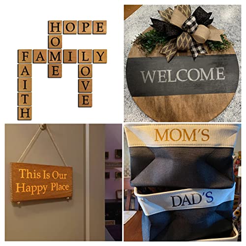 1.5 Inch Alphabet Letter Stencils for Painting (70 Count)