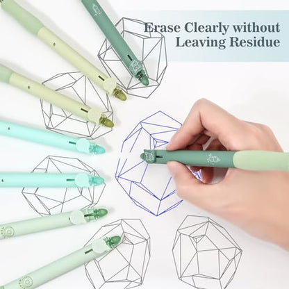 8Pcs Cute Erasable Pens (8 Count)