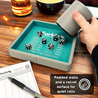 Farkle Dice Tray and Storage Case