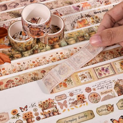 Natural Washi Tape Set (42 Count)