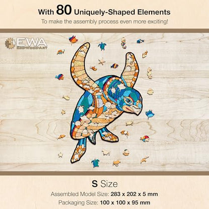 Turtle Wooden Jigsaw Puzzle