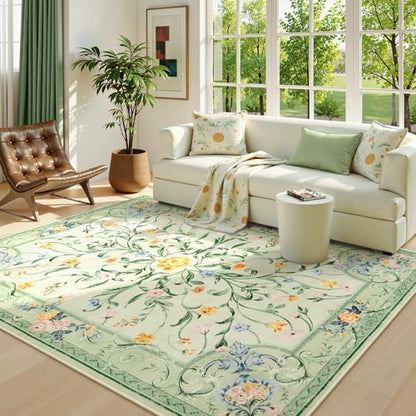 5x7 Sage Green Area Rugs (35 Sq Ft)